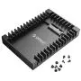 ORICO 2.5 SSD SATA to 3.5 Hard Drive Adapter Internal Drive Bay Converter Mounting Bracket Caddy Tray for 7 / 9.5 / 12.5mm 2.5 inch HDD / SSD with SATA III Interface