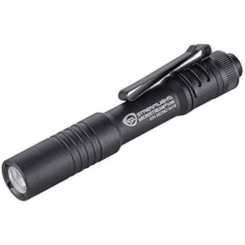 Streamlight 66601 250 Lumen MicroStream USB Rechargeable Pocket Flashlight, Black