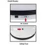 Yuanj Motorized Turntable Display, 360 Degree Electric Rotating Display Turntable for Display Jewelry, Watch, Digital Product, Shampoo, Glass, Bag, Models, Diecast, Jewelry and Collectibles