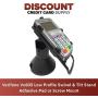 DCCStands Low Swivel and Tilt Verifone Vx805 Terminal Stand, Screw-in and Adhesive