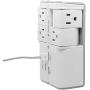 Hype Volt 90 Degree Wall Tap Swivel Surge Protector with 2 Usb Charging Ports