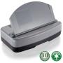 Officemate Heavy-Duty 3-Hole Electric Eco-Punch, 30 Sheet Capacity, Black/Gray/Green (90110)