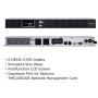 CyberPower OR700LCDRM1U Smart App LCD UPS, 700VA/400W, 6 Outlets, AVR, 1U Rackmount Black