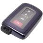 Alegender Soft TPU Key Fob Cover Case Remote Holder Skin Glove Fit for 2019 2020 2021 Toyota Tacoma 4Runner Sequoia 2017 2018 Highlander Avalon Camry Corolla RAV4 Land Cruise Prius V HYQ14FBA