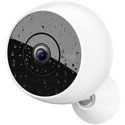Logitech Circle 2 Indoor/Outdoor Weatherproof Wireless Home Security Camera (Person Detection, 24-Hr Free Time-Lapse), Works with Alexa and Google Assistant