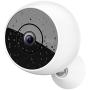 Logitech Circle 2 Indoor/Outdoor Weatherproof Wireless Home Security Camera (Person Detection, 24-Hr Free Time-Lapse), Works with Alexa and Google Assistant