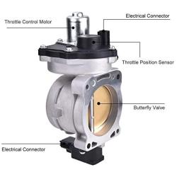 Throttle Body Compatible with 05-10 Ford F150,03-07 F250 F350,11-14 Expedition V8 5.4L Replace for 8L3Z9E926C 8L3Z9E926A