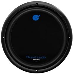 Planet Audio AC12D Car Subwoofer - 1800 Watts Maximum Power, 12 Inch, Dual 4 Ohm Voice Coil, Sold Individually