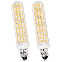 E11 LED Bulb, Dimmable 100W E11 Halogen Bulb Replacement, 9W 1100lm Patented Product,E11 Mini Candelabra Base, for Indoor Decorative Lighting,Warm White 3000K, 2-Pack