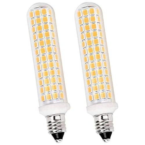 E11 LED Bulb, Dimmable 100W E11 Halogen Bulb Replacement, 9W 1100lm Patented Product,E11 Mini Candelabra Base, for Indoor Decorative Lighting,Warm White 3000K, 2-Pack