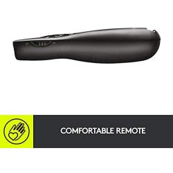 Logitech Wireless Presenter R400, Wireless Presentation Remote Clicker with Laser Pointer