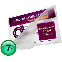 7 mil Letter hot Laminating Pouches 100/box 9 x 11-1/2'' glossy thermal laminator pockets