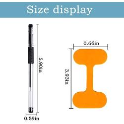 Changsha 36 Pcs Cable Label Set - EVA Foam Waterproof Cord Labels, Colorful Wire Tags with 1 Marker Pens, Write on Cable Tags for Cable Management and Identification (Oval)