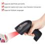 Tera Barcode Scanner Wireless CCD Image Bar Code Reader 1D Barcodes Screen Bar Codes Smudged Damaged Barcodes Readable with Hands-Free Adjustable Stand