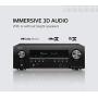 Denon AVR-S750H Receiver, 7.2 Channel (165W x 7) - 4K Ultra HD Home Theater (2019) | Music Streaming | New - eARC, 3D Dolby Surround Sound (Atmos, DTS/Virtual Height Elevation) | Alexa + HEOS