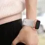 【3 Pack】 Easuny Design for Apple Watch Case 38mm Series 3 2 1 with Built-in Glass Screen Protector - Overall Protective Hard Cover Accessories for iWatch Women Men,Black Rose-Gold Sea-Blue