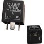 Dewhel 1 pc CF-13 CF13 EP34 3 Pin Electronic Flasher Fix 12V 0.02A-20A For LED Turn Signal Light Bulbs Hyper Blink Flash No Flash