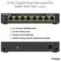 NETGEAR 8 Port PoE Gigabit Ethernet Plus Switch (GS308EPP) - with 8 x PoE+ @ 123W, Desktop/Wall Mount