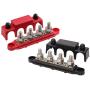 Fastronix 3/8'' 4 Stud Power and Ground Distribution Block with Cover