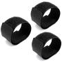 WUWEOT 300 Pack Reusable Cable Ties, Fastening Wire Organizer Cord Rope Holder, 7 Inch Nylon Cable Straps Strips for Computer, Appliance, Electronics Cable Organization (Black)