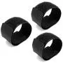 WUWEOT 300 Pack Reusable Cable Ties, Fastening Wire Organizer Cord Rope Holder, 7 Inch Nylon Cable Straps Strips for Computer, Appliance, Electronics Cable Organization (Black)