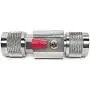 N-Male to N-Male Adapter Width Surge Protector 0-6GHz WiFi Antenna Coaxial Cable RF Converter -Wireless Network Connector -Lightning Protection Arrestor -Coax Suppressor -Tupavco TP1603 N-Male to N-Male Adapter Width Surge Protector 0-6GHz WiFi Antenna Coaxial Cable RF Converter -Wireless Network Connector -Lightning Protection Arrestor -Coax Suppressor -Tupavco TP1603