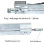 BEMONOC Upgraded Stroke 4inches 100mm Linear Actuator AC 110V Reciprocating Motor High Speed 280 RPM 15W AC Speed Controller Kits for Particle-making Experiment