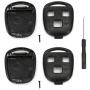 UTSAUTO Replacement For Lexus Key Fob Remote Shell Case Cover Fit For Lexus ES GS GX IS LS LX RX SC FCC-2 Pack