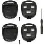 UTSAUTO Replacement For Lexus Key Fob Remote Shell Case Cover Fit For Lexus ES GS GX IS LS LX RX SC FCC-2 Pack