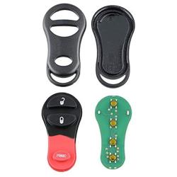 WFMJ for GQ43VT17T Chrysler Dodge Jeep Keyless Entry Remote 3 Buttons Key Case Fob