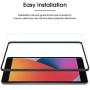 [2 Pack] OMOTON Tempered Glass Screen Protector Compatible with iPad 8th Generation (10.2 Inch), Apple Pencil Compatible/Bubble Free/9H Hardness