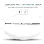 ProCase Smart Case for iPad Air 2 (2014 Release), Ultra Slim Lightweight Stand Protective Case Shell with Translucent Frosted Back Cover for Apple iPad Air 2 (A1566 A1567) -Black