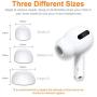 Link Dream 12 Pieces Replacement Ear Tips for AirPods Pro Silicon Ear Buds Tips with Portable Storage Box (White)