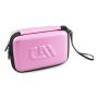 Casematix Pink Skin Care Case Compatible with 1 Amope Pedi Perfect Electronic Foot File with Small accessories and Amope Replacement Rollers, Includes Case Only