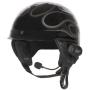 Sena SPH10H-FM-01 Motorcycle Bluetooth Stereo Headset and Intercom with Built-in FM Tuner for Half Helmets, black