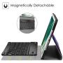 Fintie Keyboard Case for iPad 9.7 2018/2017 / iPad Air 2 / iPad Air - Slim Shell Stand Cover w/Magnetically Detachable Wireless Bluetooth Keyboard for iPad 6th / 5th Gen, Galaxy