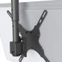 TV Ceiling Mount Adjustable Bracket Fits Most LED, LCD, OLED and Plasma Flat Screen Display 26 to 65 Inch, up to 110 Lbs, VESA 400x400mm (CM2665), Black by WALI
