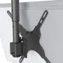 TV Ceiling Mount Adjustable Bracket Fits Most LED, LCD, OLED and Plasma Flat Screen Display 26 to 65 Inch, up to 110 Lbs, VESA 400x400mm (CM2665), Black by WALI