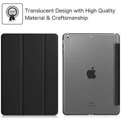 Fintie Case for iPad Mini 3/2 / 1 - Lightweight Smart Slim Shell Translucent Frosted Back Cover Protector Supports Auto Wake/Sleep for iPad Mini 1 / Mini 2 / Mini 3, Black