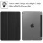 Fintie Case for iPad Mini 3/2 / 1 - Lightweight Smart Slim Shell Translucent Frosted Back Cover Protector Supports Auto Wake/Sleep for iPad Mini 1 / Mini 2 / Mini 3, Black