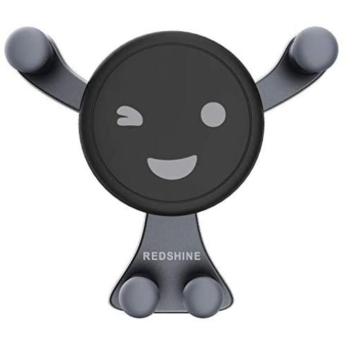 REDSHINE Car Mount Phone Holder Automatic Locking Universal Air Vent GPS Cell Phone Holder for Car for iPhone X/8/7/7P/6s/6P/5S, Galaxy S5/S6/S7/S8/S9,Note8 Google, LG, Huawei and More (Black1)