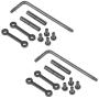 RAYNAG 2 Set Anti Walk Pins .154 Non-Rotating Black Screws Anti-Slip Fixed Column Rotation Pins Hammer Trigger Pins