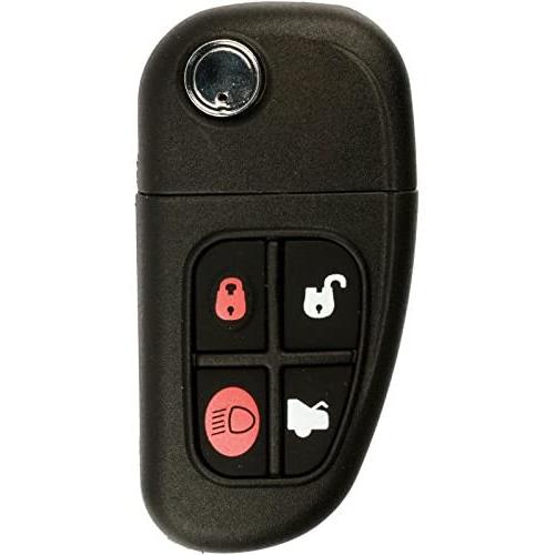 KeylessOption Keyless Entry Remote Control Car Flip Key Fob Replacement for Jaguar NHVWB1U241