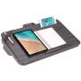 LapGear Elevation Lap Desk with Booster Cushion -Gray Woodgrain - Fits up to 17.3 Inch Laptops - Style No. 87965