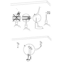 IKEA - SIGNUM Cable management, horizontal, silver color (FBA)