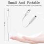 (3 Pack) iPhone Headphone Adapter, 3.5 mm Headphone Jack Adapter Aux Audio Earphones Connector, Headphone Dongle Stereo Cable Compatible with iPhone 11/11Pro/X/XR/XS/XSmax/8,Support All iOS System