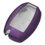 TANGSEN Smart Key Fob Case Purple TPU Protective Cover for Mercedes Benz A B C CLA CLS E G GL GLA GLC GLE GLK GLS GT M R S SL SLC SLK SLS Class AMG Viano 2 3 Button Keyless Entry Remote Accessories
