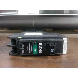 Eaton BRP120AF Breaker, 20A, 1P, 120/240V, 10 kAIC, Type BR Combo AFCI