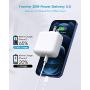 Tissyee 30W USB C Power Adapter, Compatible with MacBook 2015Late 12inch, MacBook Air Charger 2018Late 13 inch,New iPad&iPad Pro, iPhone 12 Pro Max, Pixel, Galaxy, Works with PD 30W 29W 20W