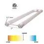ELB Electronics LEDT8-17-840-B-FHF U3 LEDT8-17-840-B-FHF U3, Plug and Play LED 3'' U-Bend lamp, 17.5W, 4000K (Cool White), T8 and T12 Ballast Compatible, ETL Listed, White (Pack of 10)